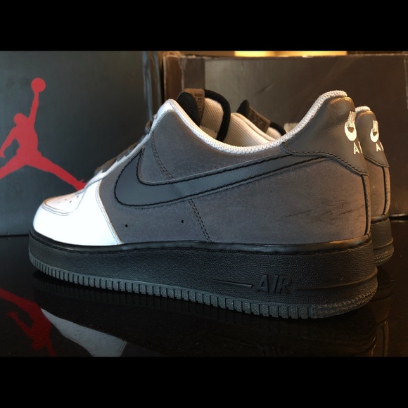 Nike Air Force 1 Premium, Suede grey/white/black. - Picture 5 of 8